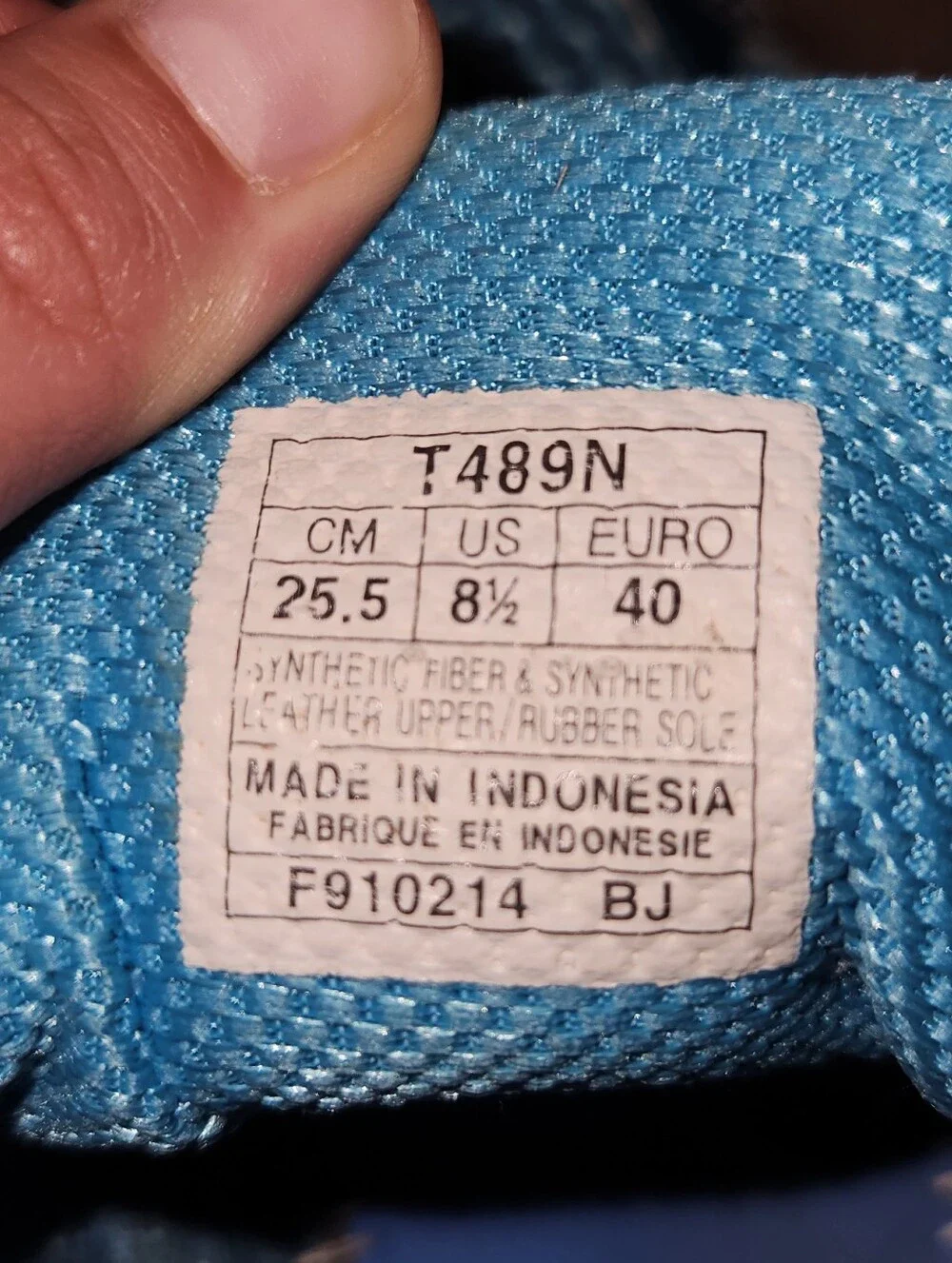 Asics Gel-cumulus 16 Running Sneakers | Blue Neon Yellow | W8.5